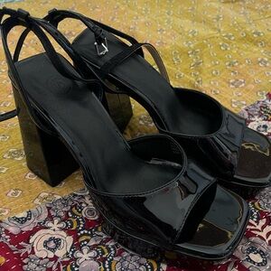 Elegant Black Women's Heels